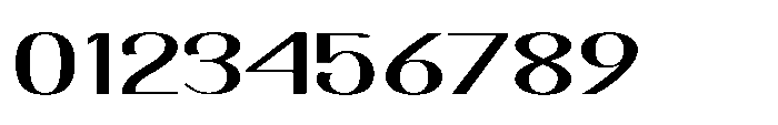 Dichora Extra Bold Extra Expanded Font OTHER CHARS