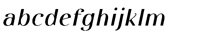 Dichora Extra Bold Oblique FONT