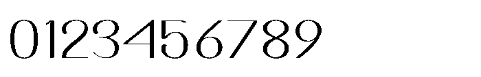 Dichora Extra Light Semi Expanded Font OTHER CHARS