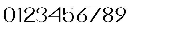 Dichora Light Extra Expanded Font OTHER CHARS
