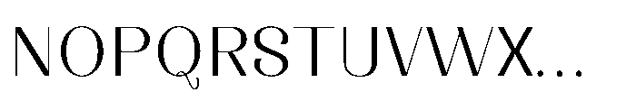 Dichora Light Semi Condensed Font UPPERCASE