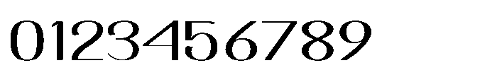 Dichora Medium Extra Expanded Font OTHER CHARS