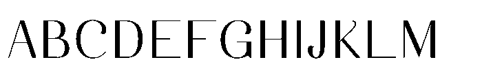 Dichora Semi Bold Condensed Font UPPERCASE