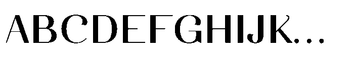 Dichora Semi Bold Extra Expanded Font UPPERCASE