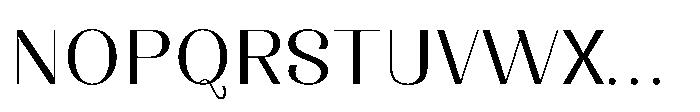 Dichora Semi Bold Semi Condensed Font UPPERCASE