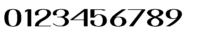 Dichora Semi Bold Ultra Expanded Font OTHER CHARS