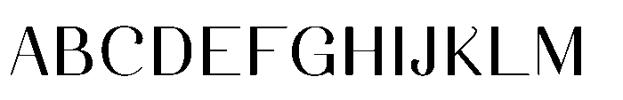 Dichora Semi Bold Font UPPERCASE