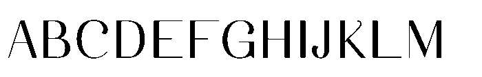 Dichora Semi Expanded Font UPPERCASE
