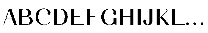 Dichora Ultra Expanded Font UPPERCASE