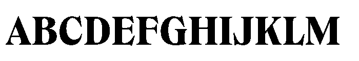 Dickens Black Font UPPERCASE