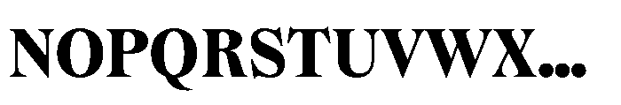 Dickens Black Font UPPERCASE