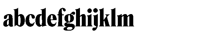 Dickens Cnd Black FONT