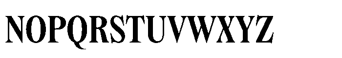 Dickens Cnd Bold Font UPPERCASE
