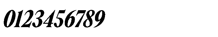 Dickens Cnd Extrabold Italic Font OTHER CHARS
