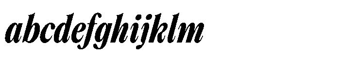 Dickens Cnd Extrabold Italic FONT