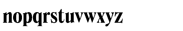 Dickens Cnd Extrabold Font LOWERCASE