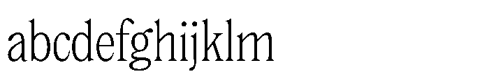 Dickens Cnd Extralight FONT
