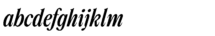 Dickens Cnd Medium Italic FONT