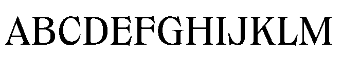 Dickens Regular Font UPPERCASE