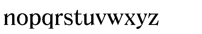 Dickens Regular Font LOWERCASE