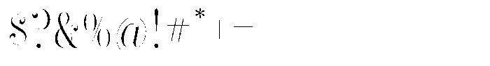 Didone Titling BF Font OTHER CHARS
