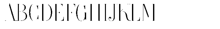 Didone Titling BF Font UPPERCASE