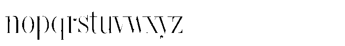 Didone Titling BF Font LOWERCASE