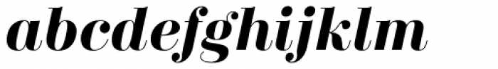 Didonesque Bold Italic Font LOWERCASE