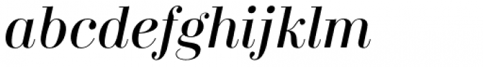 Didonesque Italic Font LOWERCASE
