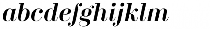 Didonesque Medium Italic Font LOWERCASE