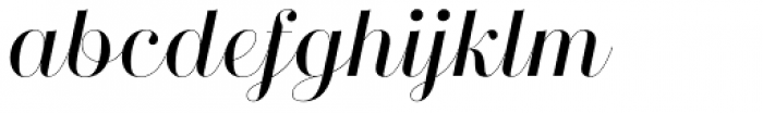 Didonesque Script Display Font LOWERCASE