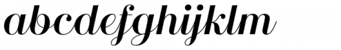 Didonesque Script Medium Font LOWERCASE