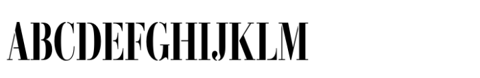 Didonesque Stencil Condensed Medium Font