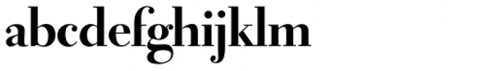 Didot Headline Bold Font LOWERCASE