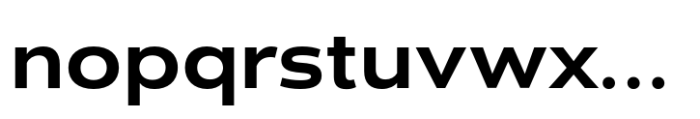 Dienstag Extra Bold Font LOWERCASE