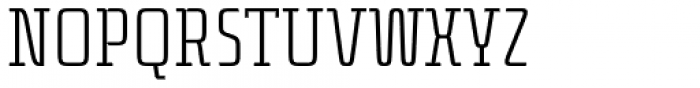 Dietal Ultra Light Font UPPERCASE