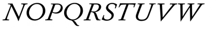 Diethelm AR Display Italic Font UPPERCASE