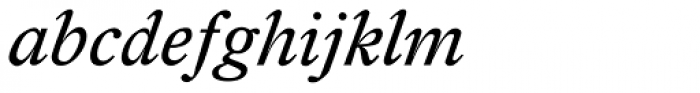 Diethelm AR Italic Font LOWERCASE