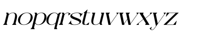 Diggie Brown Italic Font LOWERCASE
