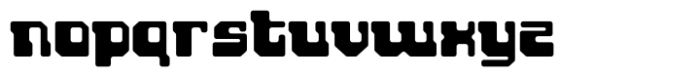 Digibats Regular Font LOWERCASE