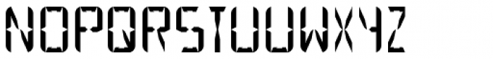 Digibeck Font LOWERCASE