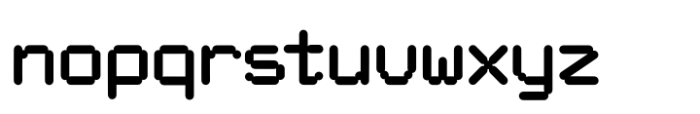 Digimod Bold Font LOWERCASE