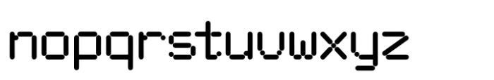 Digimod Semibold Font LOWERCASE