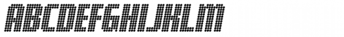 Digital Disco AOE Italic Font UPPERCASE