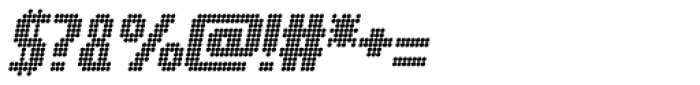 Digital Disco AOE Standard Italic Font OTHER CHARS