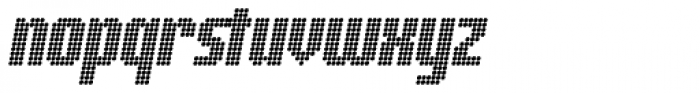 Digital Disco AOE Standard Italic Font LOWERCASE