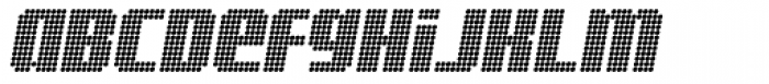 Digital Disco Heavy AOE Italic Font LOWERCASE