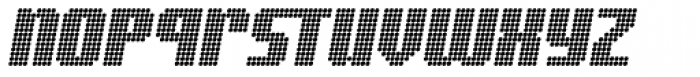 Digital Disco Heavy AOE Italic Font LOWERCASE