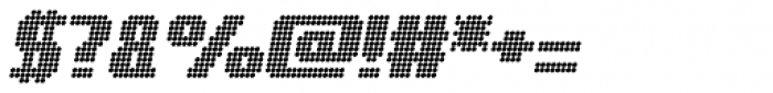 Digital Disco Heavy AOE Shortcaps Italic Font OTHER CHARS
