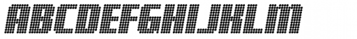 Digital Disco Heavy AOE Shortcaps Italic Font UPPERCASE